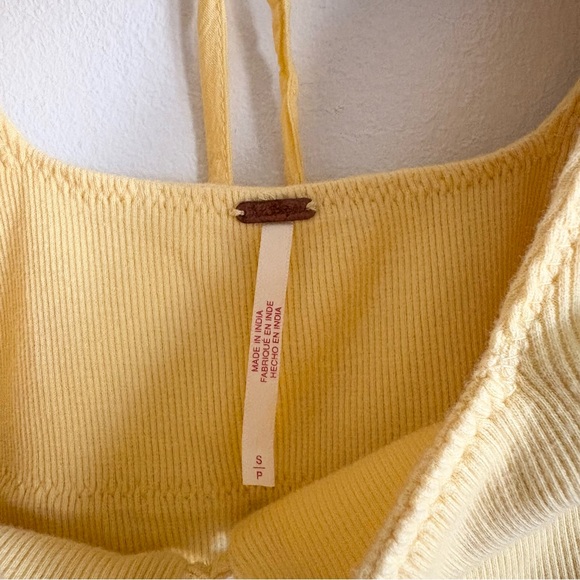 Free People Dancing Queen Set in Mellow Yellow - Picture 8 of 11